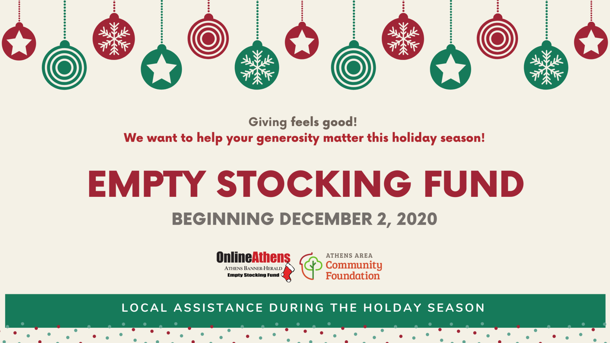 Empty Stocking Fund Athens Area Community Foundation